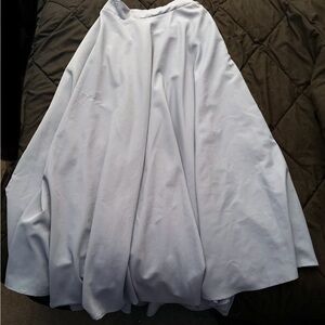 SHEIN Blue Floor Length Skirt